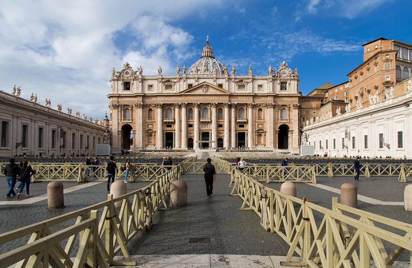 Rom, Petersdom, Petersplatz