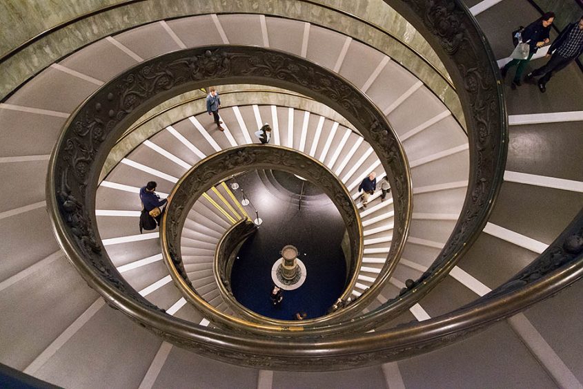 Rom, Vatikanische Museen, Bramante Treppe
