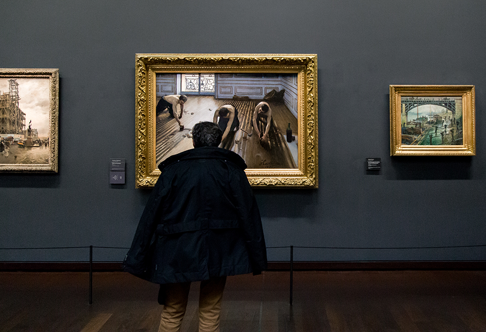 Paris, Musée d'Orsay, Gustave Caillebotte, Parkettschleifer