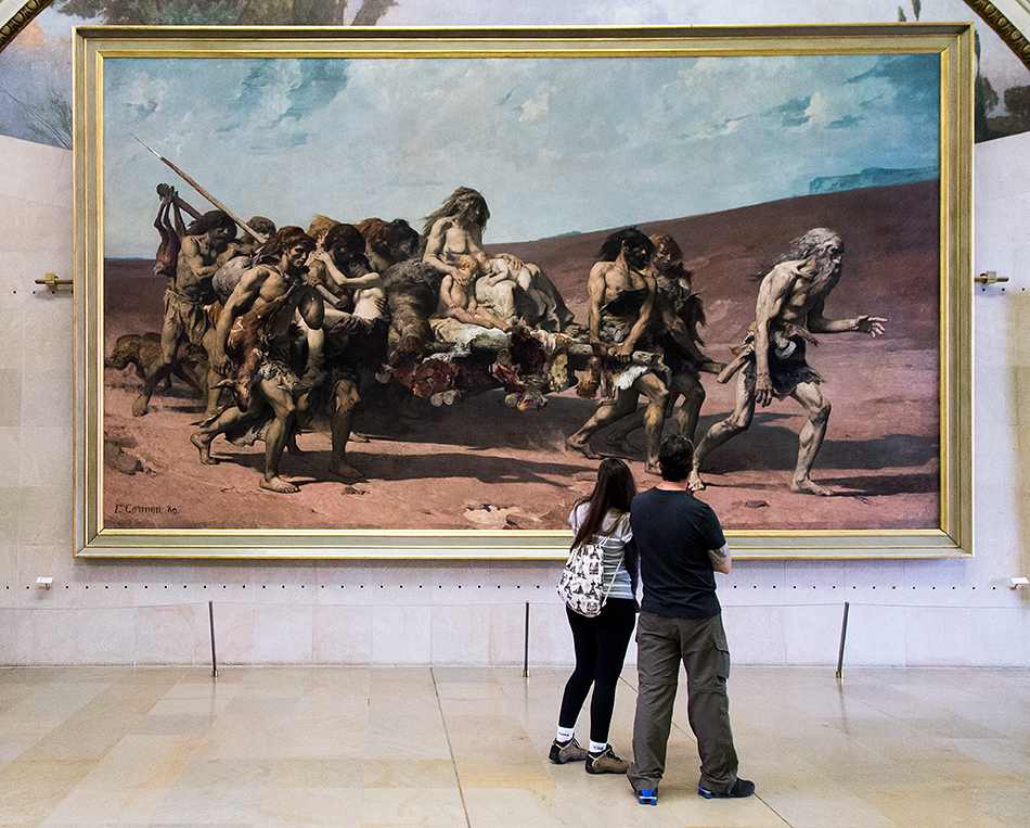 Paris, Musée d'Orsay, Fernand Cormon,, Kain