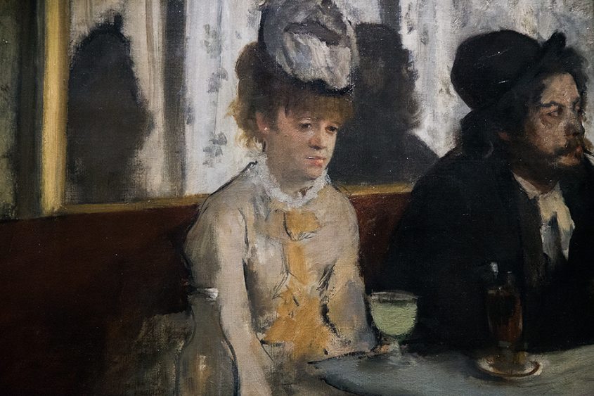 Paris, Musée d'Orsay, Edgar Degas, Absinth