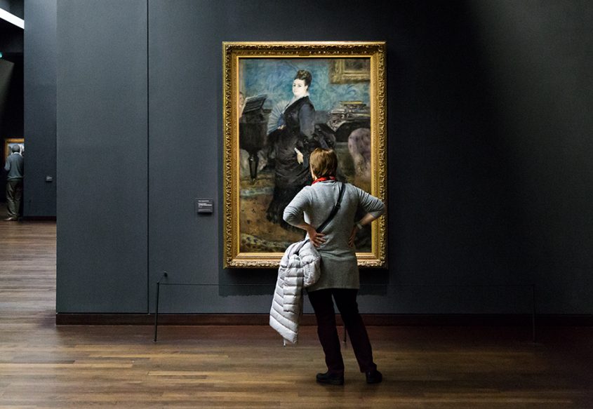 Paris, Musée d'Orsay, Auguste Renoir, Madame Georges Hartmann