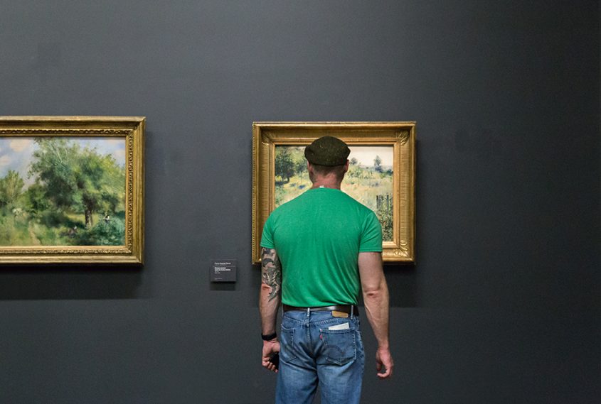 Paris, Musée d'Orsay, Auguste Renoir, Chemin montant dans les hautes herbes