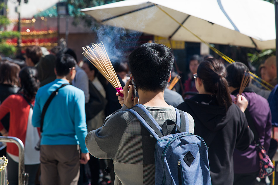 Fabian Fröhlich, Hongkong, Kowloon, Wong Tai Sin Temple