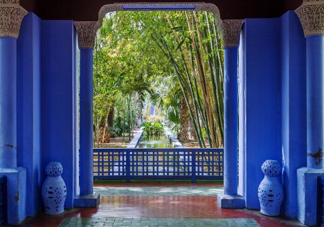 Fabian Fröhlich, Jardin Majorelle Marrakech, Pavillon