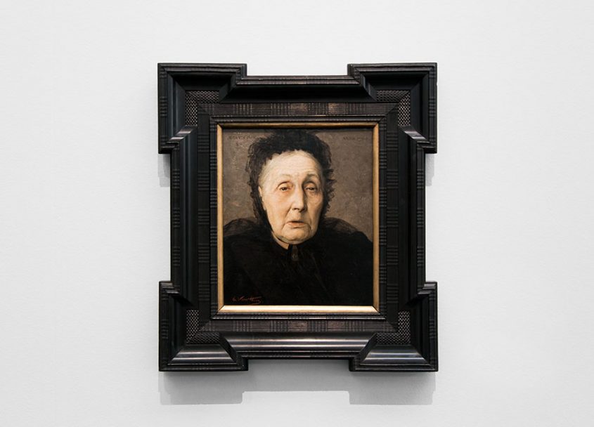 Fabian Fröhlich, Brügge, Bruges, Groeningemuseum; Edmond van Hove, Portrait Anna Maria Moulaert