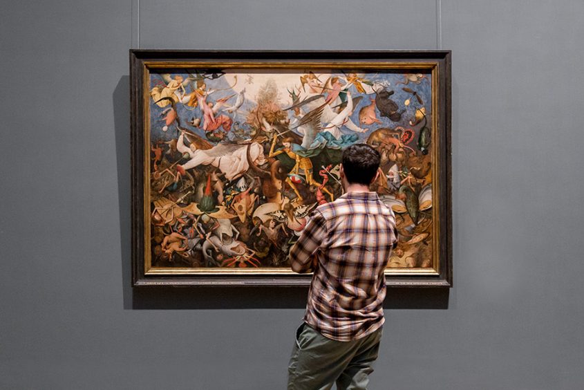 Fabian Fröhlich, Brüssel, Royal Museums of Fine Arts of Belgium, Pieter Bruegel d. Ä., Engelssturz