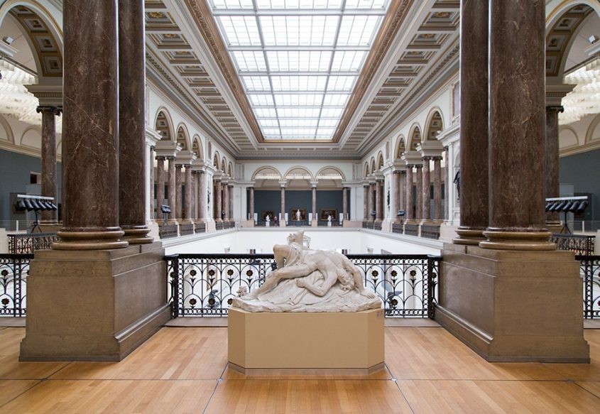 Fabian Fröhlich, Brüssel, Royal Museums of Fine Arts of Belgium, Eingangshalle