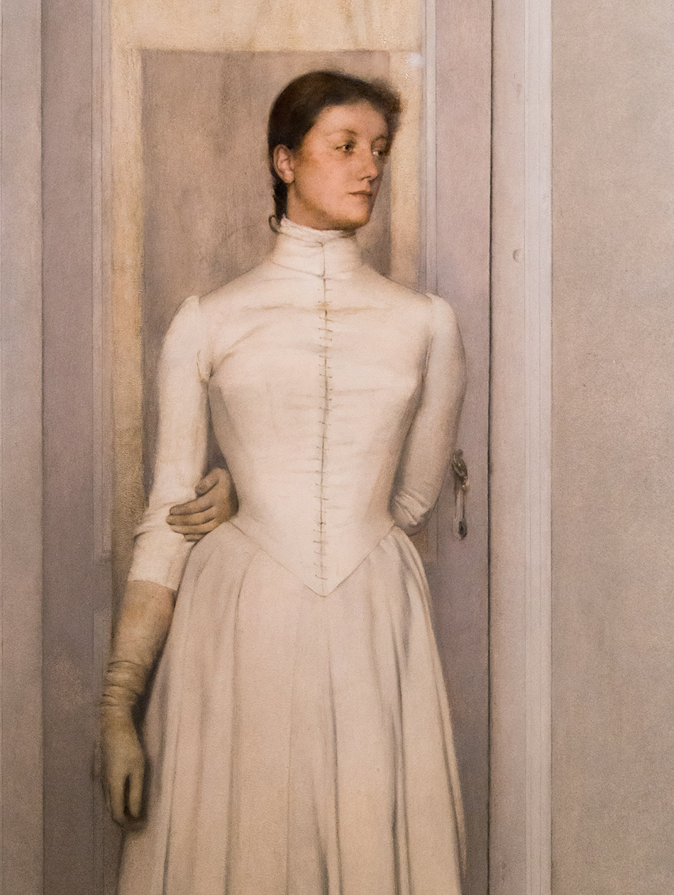 Fabian Fröhlich, Brüssel, Royal Museums of Fine Arts of Belgium, Fernand Khnopff, Portrait de Marguerite