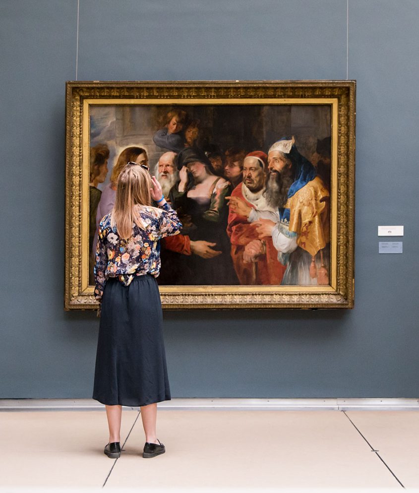 Fabian Fröhlich, Brüssel, Royal Museums of Fine Arts of Belgium, Rubens, Christus und die Ehebrecherin