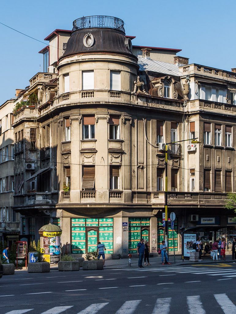 Fabian Fröhlich, Beograd, Bulevar despota Stefana