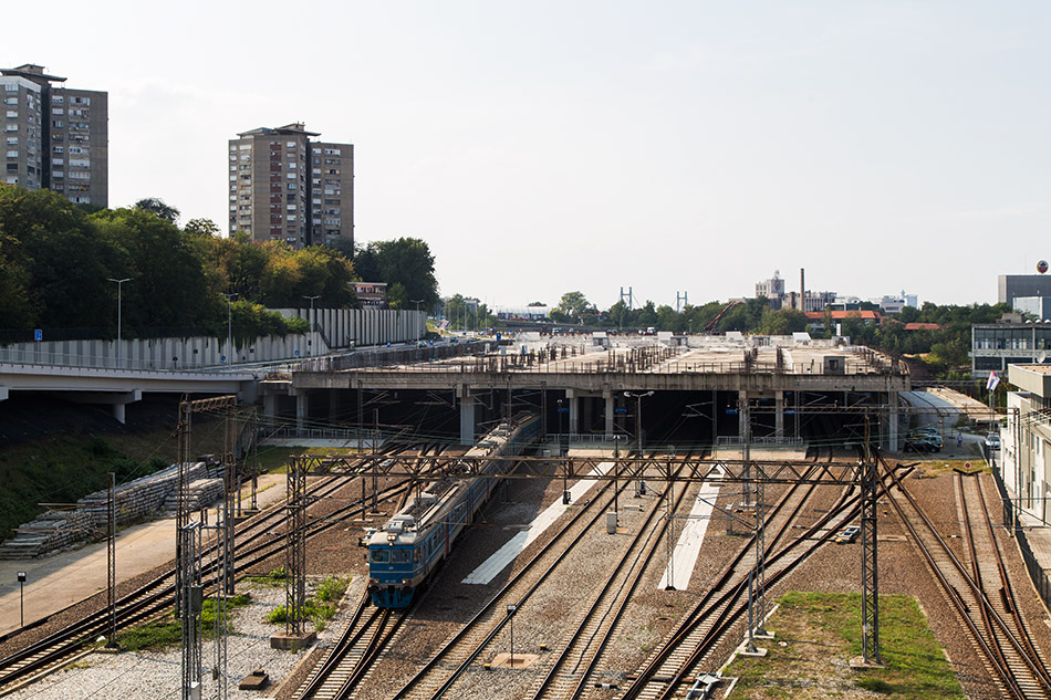 Fabian Fröhlich, Beograd, Beograd Centar station