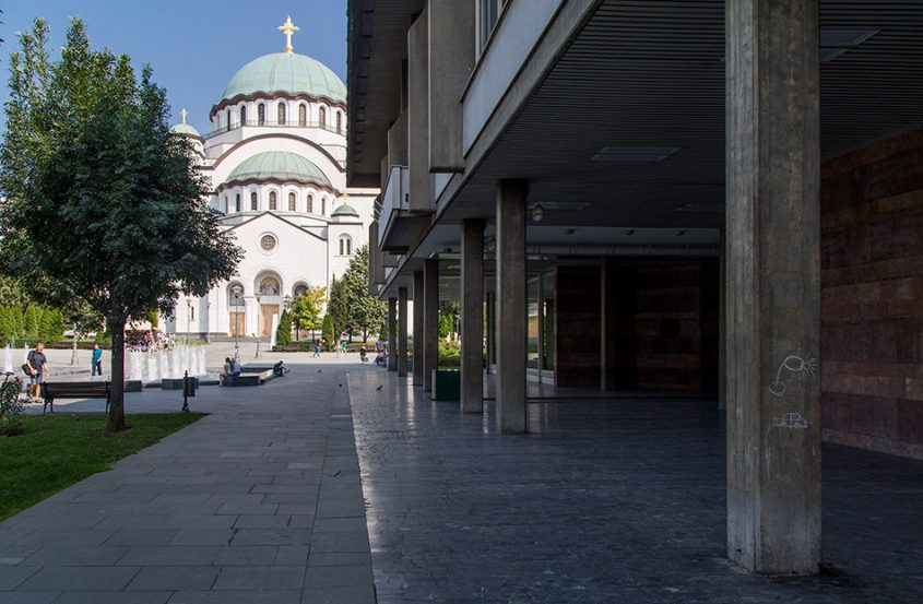 Fabian Fröhlich, Beograd, Dom des Heiligen Sava