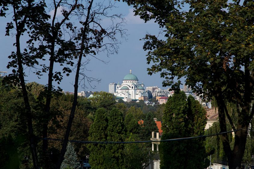 Fabian Fröhlich, Beograd, Dom des Heiligen Sava