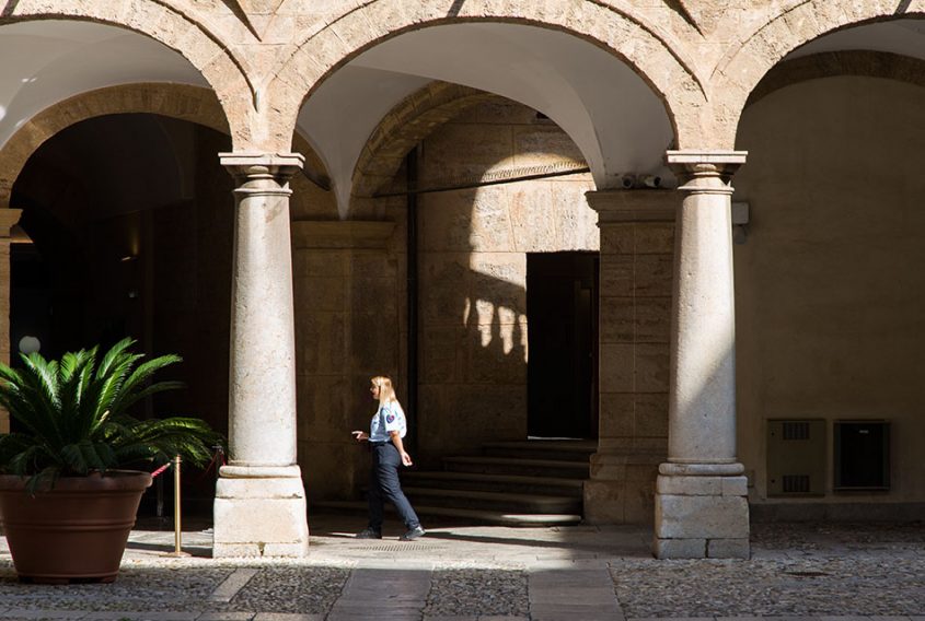 Fabian Fröhlich, Palermo, Palazzo degli Normanni