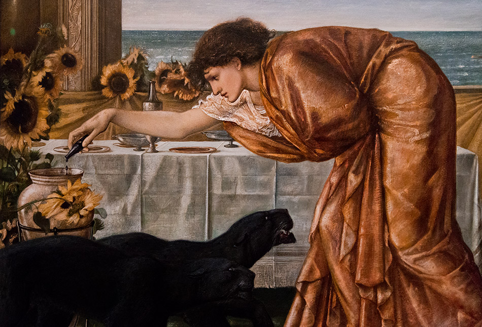 Fabian Fröhlich, Edward Burne-Jones exhibition, Tate Britain, The Wine of Circe