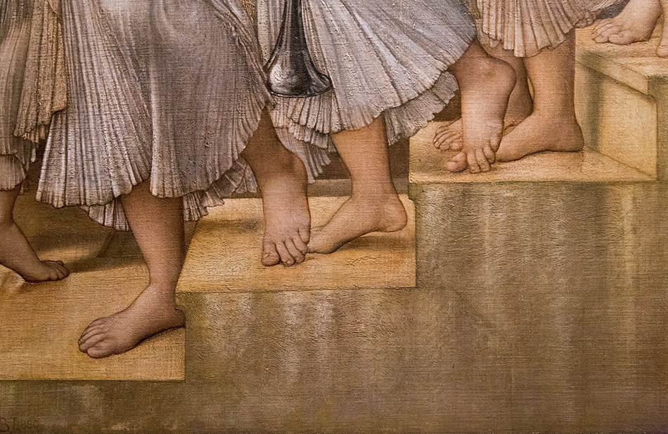 Fabian Fröhlich, Edward Burne-Jones exhibition, Tate Britain, The Golden Stairs