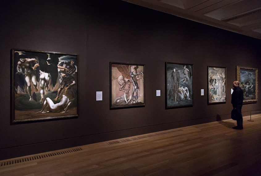 Fabian Fröhlich, Edward Burne-Jones exhibition, Tate Britain, Perseus Series