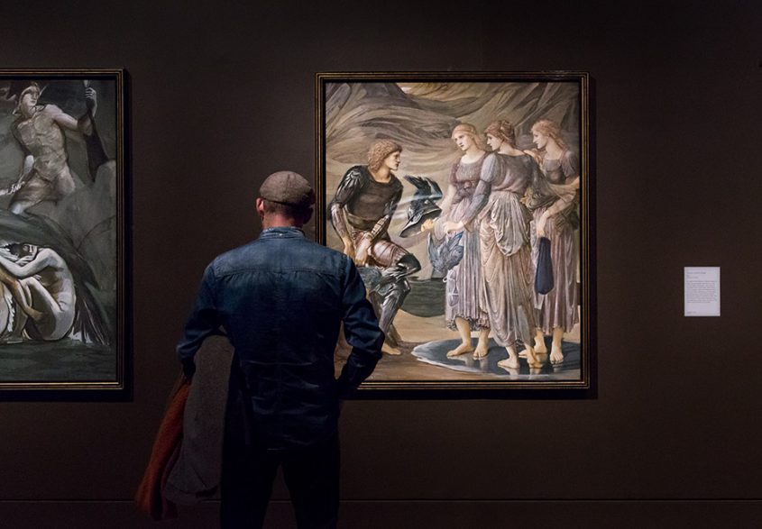 Fabian Fröhlich, Edward Burne-Jones exhibition, Tate Britain, Perseus and the Sea Nymphs