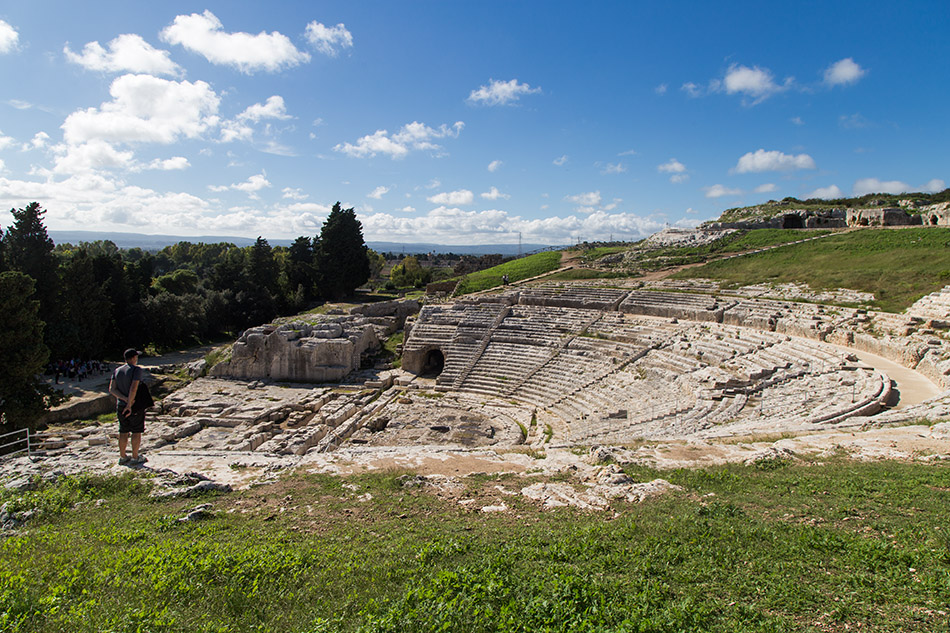 Fabian Fröhlich, Siracusa, Parco Archeologico della Neapoli, Parco Archeologico della Neapoli, Teatro Greco