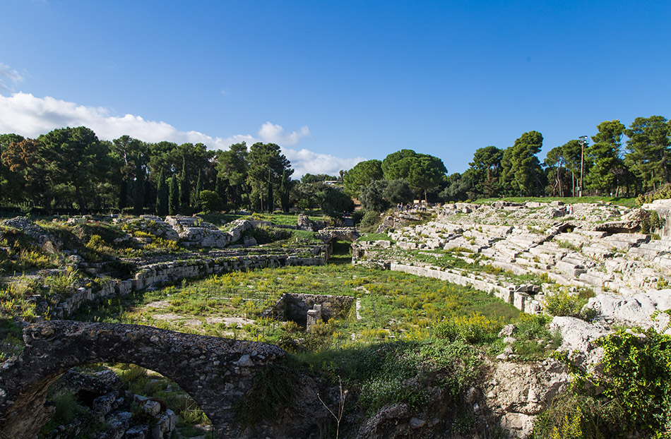 Fabian Fröhlich, Siracusa, Parco Archeologico della Neapoli, Teatro Romano