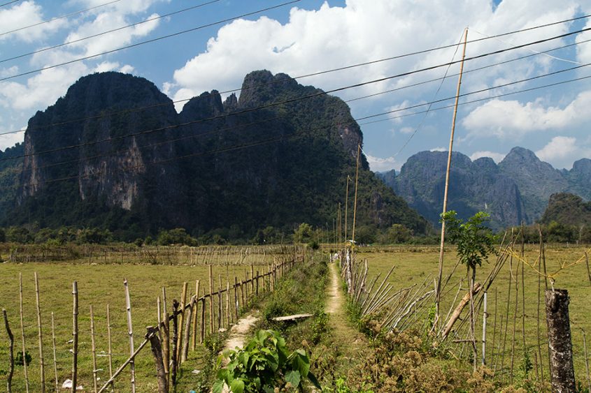 Fabian Fröhlich, Vang Vieng, Limestone carst mointains