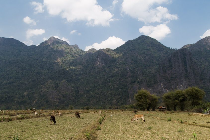 Fabian Fröhlich, Vang Vieng, West of Nam Song River