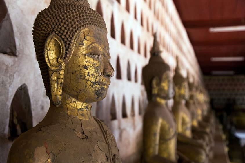Fabian Fröhlich, Vientiane, Buddhas at Wat Si Saket