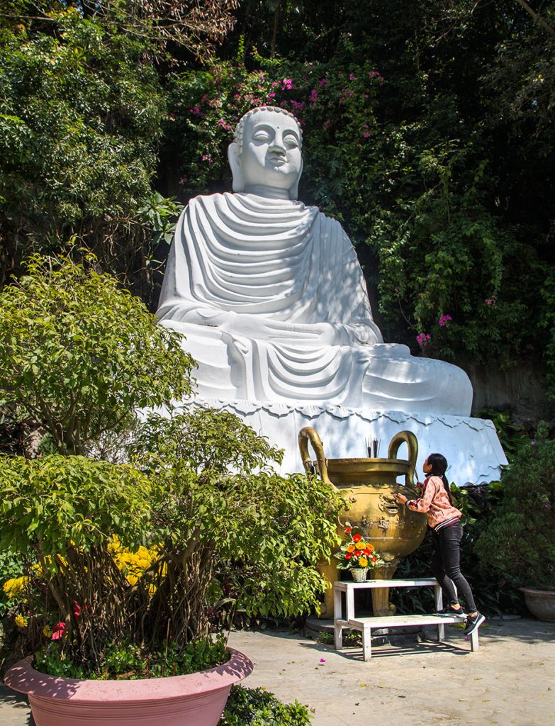 Da Nang, Vietnam, Marble Mountains, Buddha Statue on Thuy Son