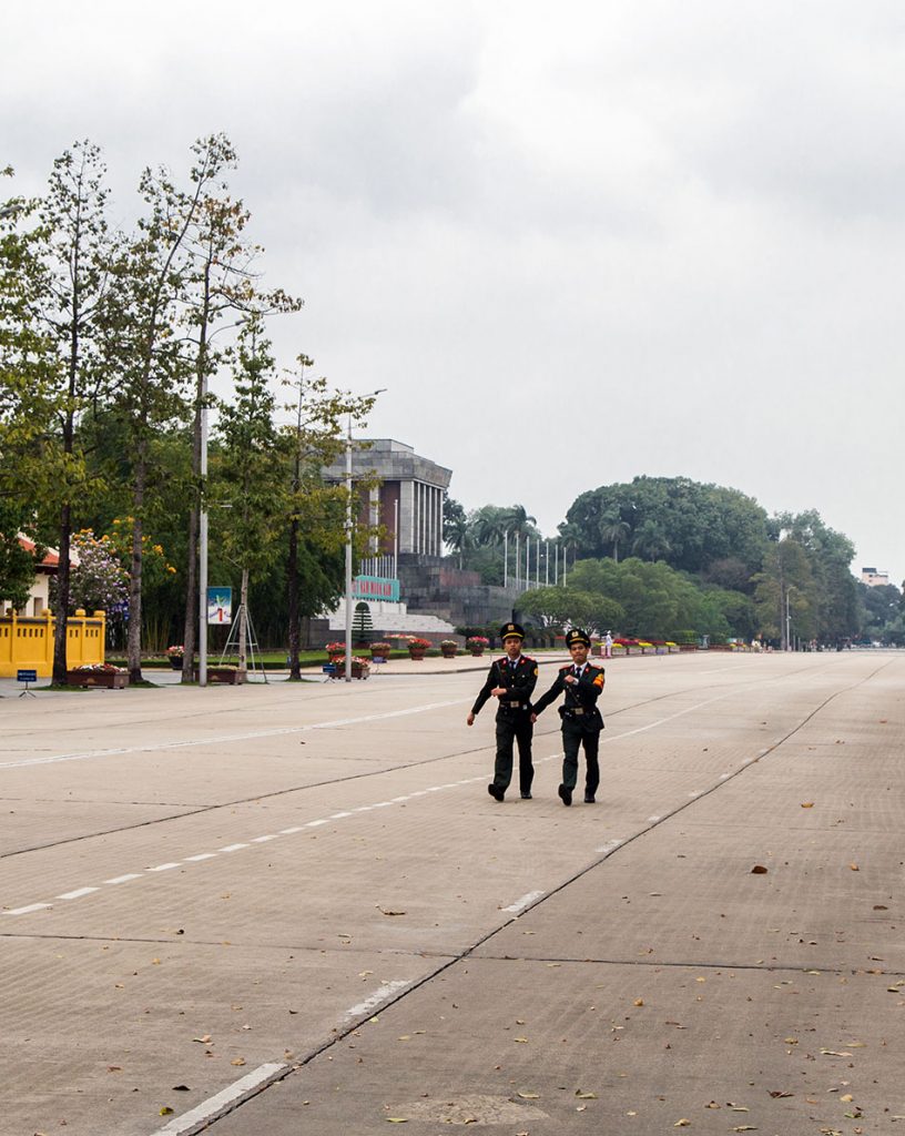 Fabian Fröhlich, Hanoi, Lăng Chủ Tịch Hồ Chí Minh (Hồ Chí Minh Mausoleum)