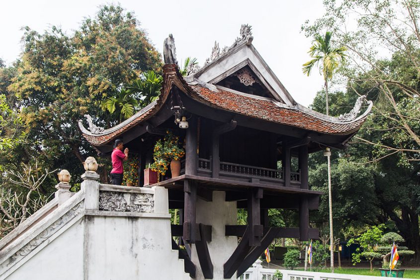 Fabian Fröhlich, Hanoi, Chùa Một Cột (One Pillar Pagoda)