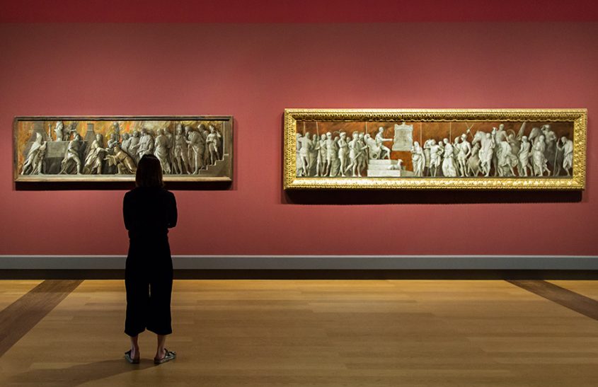 Fabian Fröhlich, Berlin, Gemäldegalerie, Mantegna Bellini, Die Einführung des Kultes der Kybele