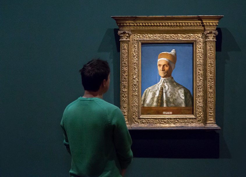 Fabian Fröhlich, Berlin, Gemäldegalerie, Mantegna Bellini, Der Doge Loredan