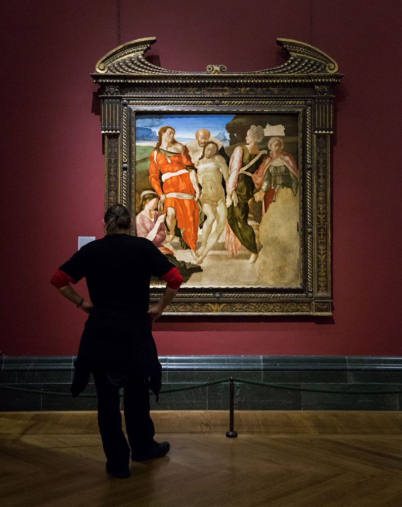 Fabian Fröhlich, National Gallery London, Michelangelo, The Entombment
