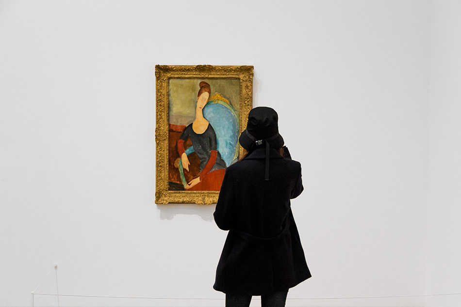 Fabian Fröhlich, Tate Modern London, Amedeo Modigliani, Portrait Jeanne Hébuterne