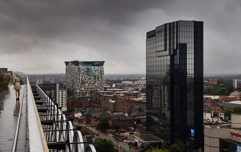 Fabian Fröhlich, Birmingham, View from the terrace of the Library of Birmingham