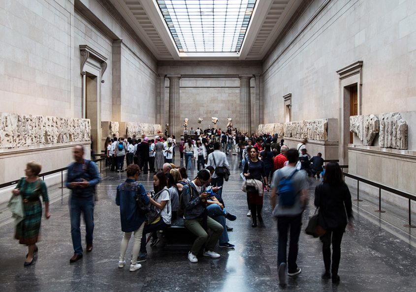 Fabian Fröhlich, British Museum, Parthenon sculptures gallery