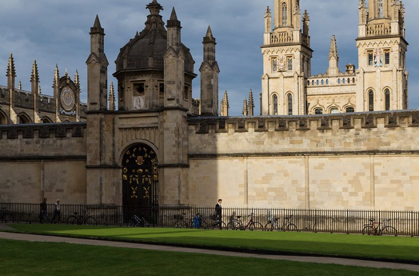 Fabian Fröhlich, Oxford, Radcliffe Square and All Souls College