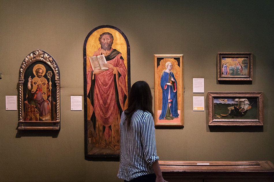 Fabian Fröhlich, Oxford, Ashmolean Museum, Giovanni Antonio da Pesaro, Saint Mark;  Francesco de Francesco, St Mary Magdalene 