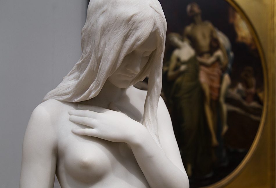 Fabian Fröhlich, Tate Britain, Eve by Thomas Brock and And the Sea Gave Up the Dead Which Where in It by Frederick Leighton