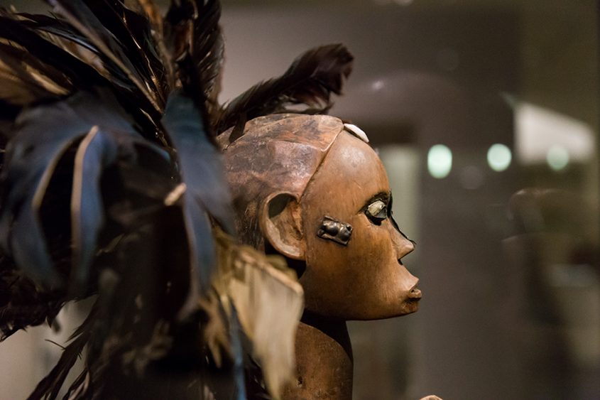Fabian Fröhlich: Unvergleichlich: Kunst aus Afrika im Bode-Museum, Reliquiarfigur (byeri), Fang, Ngumba (Kamerun)