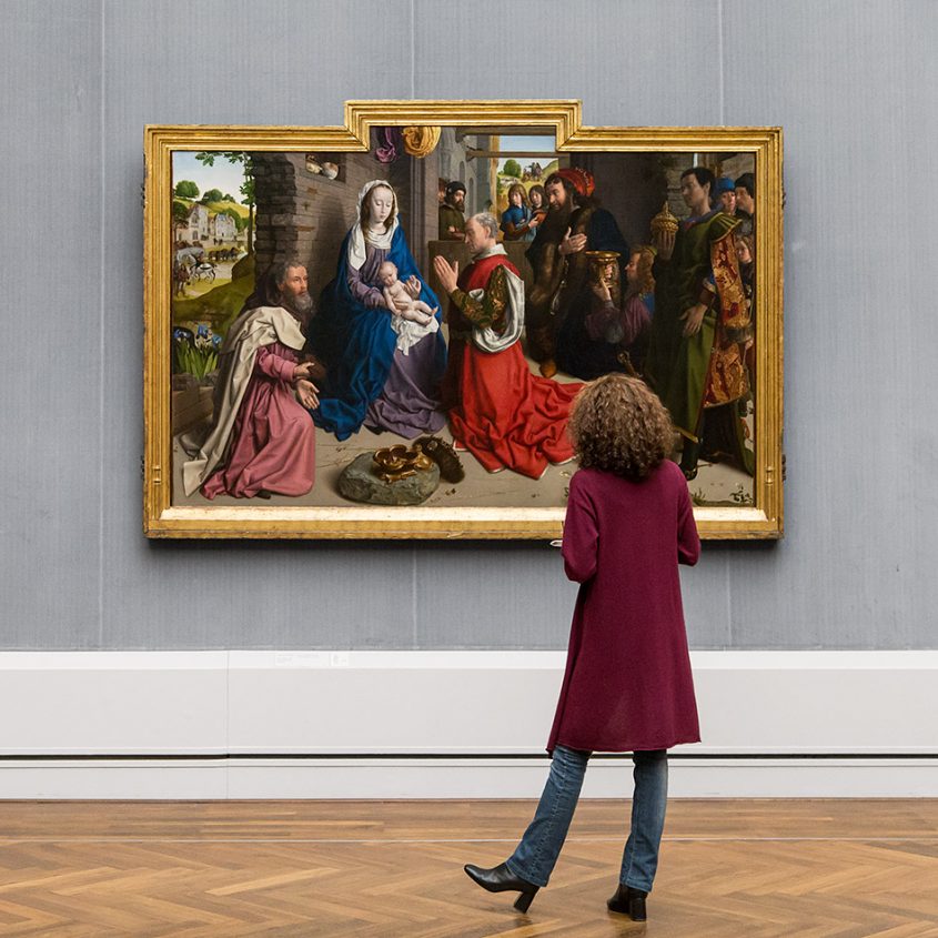 Gemäldegalerie, Berlin, Hugo van der Goes, Die Anbetung der Könige, Monforte-Altar, Fabian Fröhlich