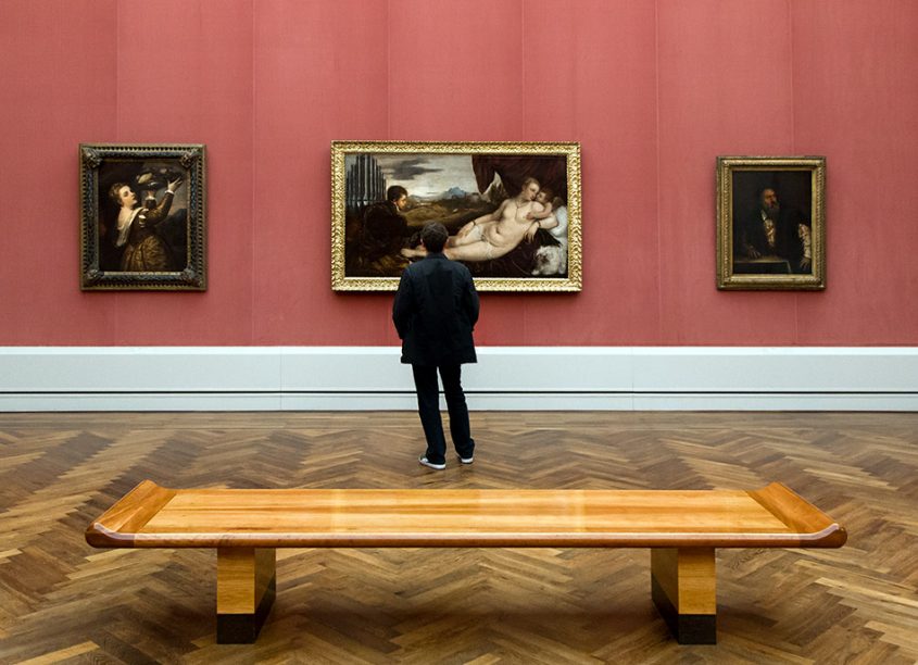 Gemäldegalerie, Berlin, Tizian, Venus mit dem Orgelspieler, Fabian Fröhlich