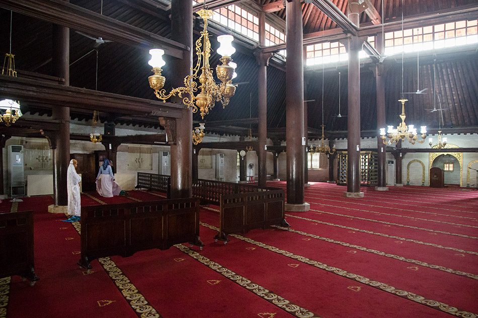 Fabian Fröhlich, Jogja, ꦔꦪꦺꦴꦒꦾꦏꦂꦠ, Kauman Great Mosque