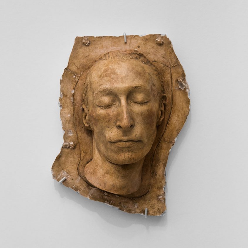 Ausstellung Nah, am Leben, 200 Jahre Gipsformerei, James-Simon-Galerie, Totenmaske Carl Maria von Weber