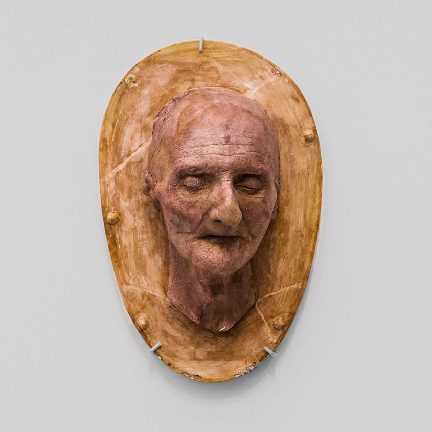 Ausstellung Nah, am Leben, 200 Jahre Gipsformerei, James-Simon-Galerie, Totenmaske Anton Bruckner