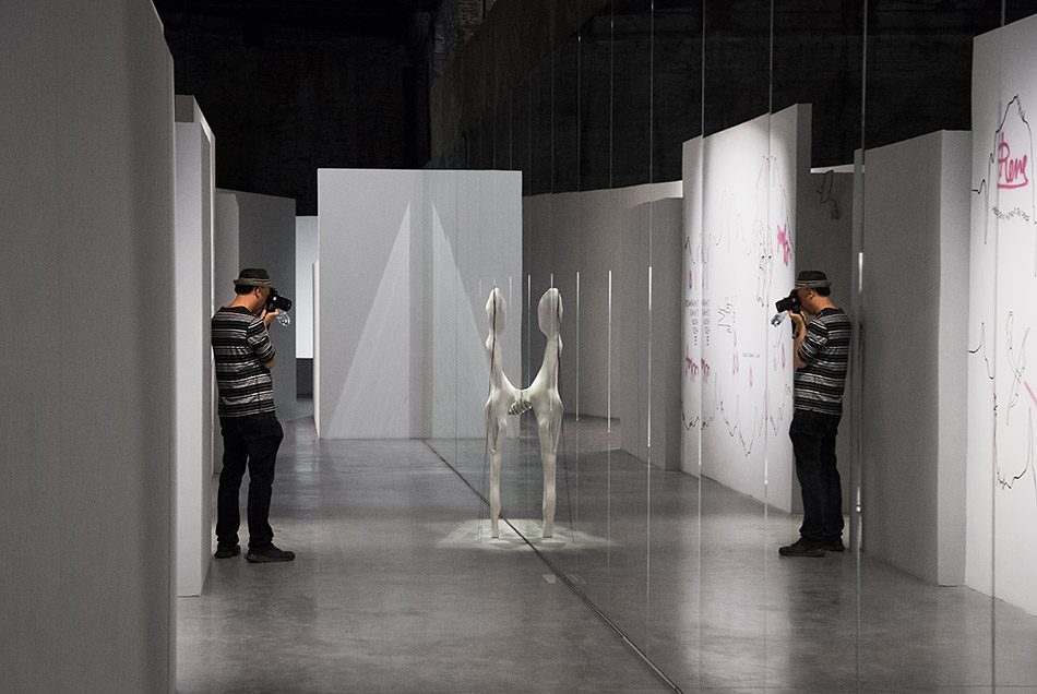 Fabian Fröhlich, Biennale di Venezia 2019, Arsenale, Italian Pavilion, Enrico David, Liliana Moro, Neither Nor: The Challenge to the Labyrinth