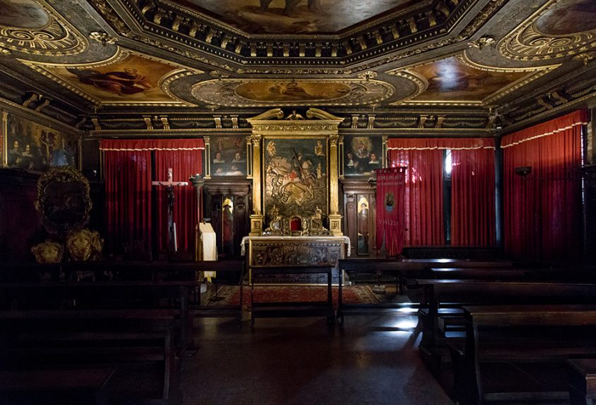 Fabian Fröhlich, Venedig, Scuola di San Giorgio degli Schiavoni, first floor (Sala dell'Albergo)