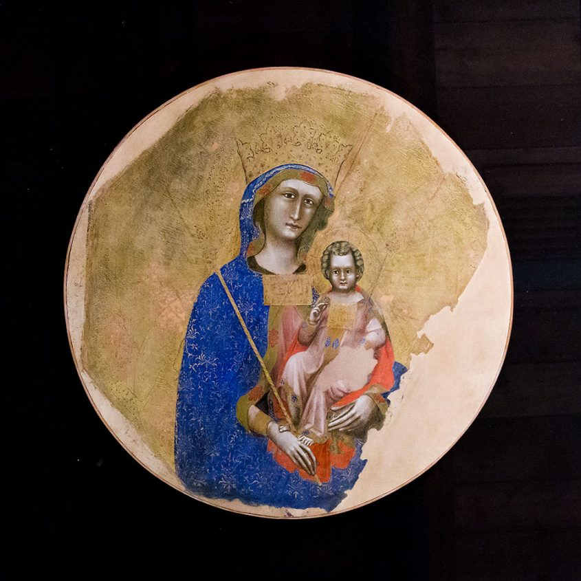 Padova, Musei Civici agli Eremitani, Museo d'Arte Medievale e Moderna, Guariento di Arpo , Madonna col Bambini