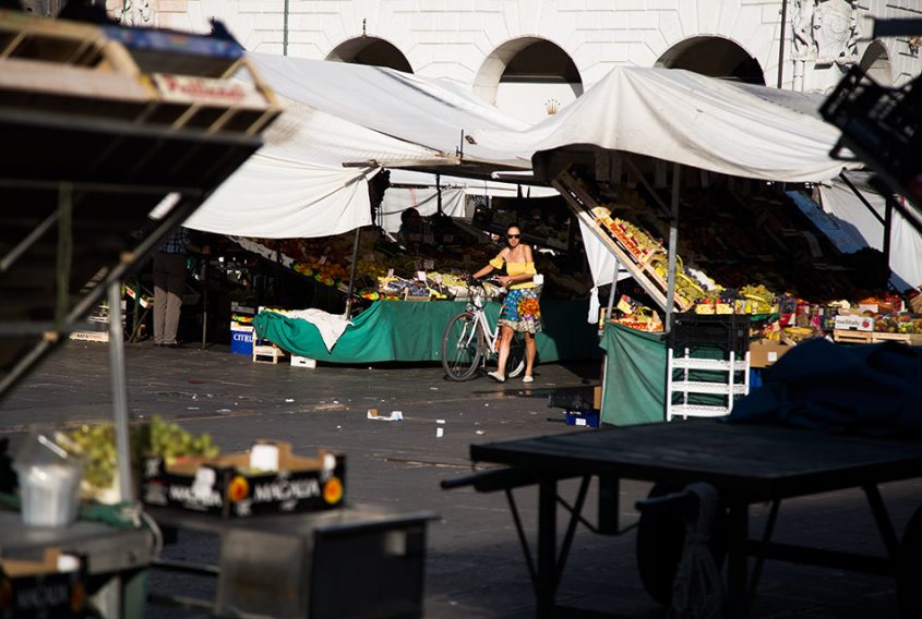 Fabian Fröhlich, Padova, Market at Piazza delle Erbe